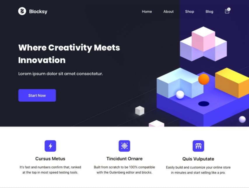 Blocksy Theme